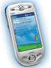 Qtek 2020 handset, Announced 2004, Q2, Microsoft Windows Mobile 2003 PocketPC Intel PXA263 400 MHz 2 Cameras, VGA, Bluetooth, USB, GPRS, Infrared, Edge, WLAN, TFT,  phone