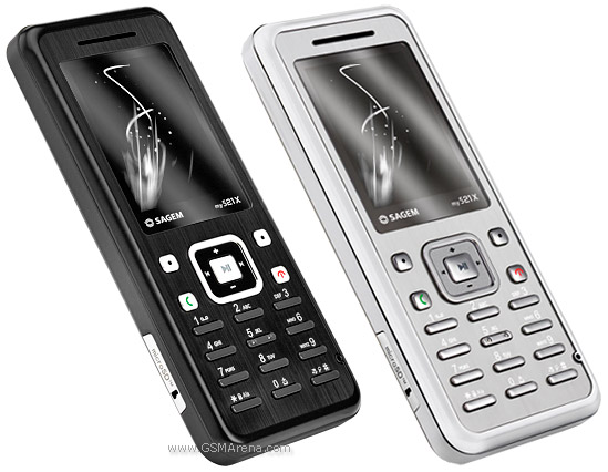Sagem my521x handset, Announced 2008, July,   2 Cameras, 1.3 MP, Bluetooth, USB, GPRS, Edge, WLAN, TFT,  phone
