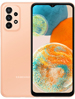 Samsung Galaxy A23 5G handset, Announced 2022, August 05, Android 12, One UI 4.1 Octa-core (2x2.2 GHz Kryo 660 Gold & 6x1.7 GHz Kryo 660 Silver) Dual Sim, 2 Cameras, 50 MP, Bluetooth, USB, GPRS, WLAN, NFC, Scratch Resistance, Touch Screen,  phone