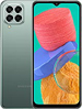 Samsung Galaxy M33 handset, Announced 2022, March 04, Android 12, One UI 4.1 Octa-core (2x2.4 GHz Cortex-A78 & 6x2.0 GHz Cortex-A55) Dual Sim, 2 Cameras, 50 MP, Bluetooth, USB, WLAN, NFC, Scratch Resistance, Touch Screen,  phone