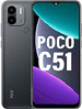 Xiaomi Poco C51 handset, Announced 2023, April 07, Android 13 (Go edition), MIUI Octa-core (4x2.2 GHz Cortex-A53 & 4x1.7 GHz Cortex-A53) Dual Sim, 2 Cameras, 8 MP, Bluetooth, USB, WLAN, NFC, Touch Screen,  phone